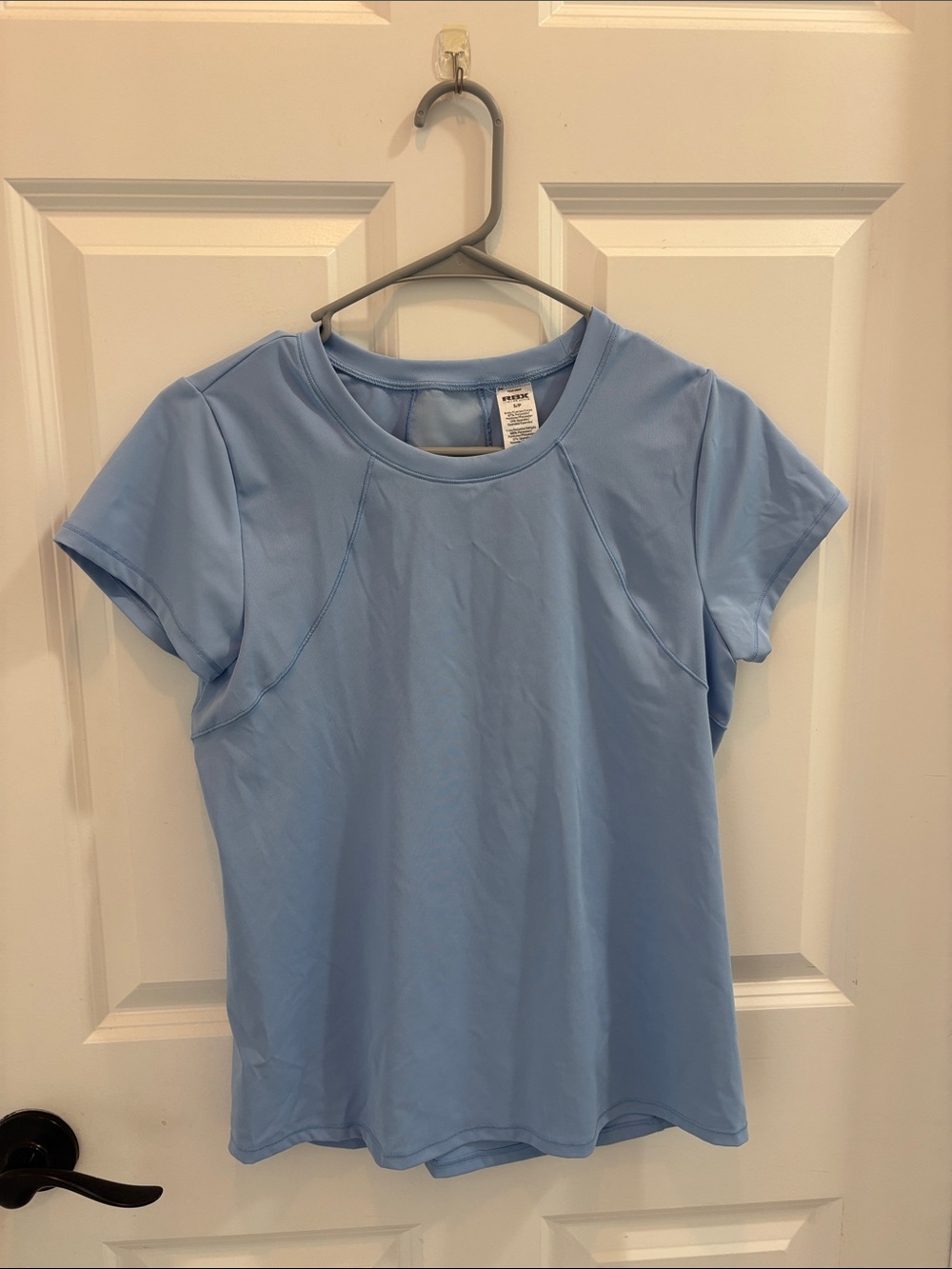 RBX Light Blue Women's Short-Sleeve Active Tee
